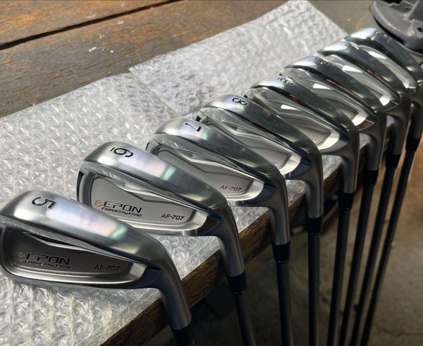 EPON AF-707 新ダイヤモンドスピーダー　8R 6本　美品 EPON AF-707 6～A NEW ダイヤモンドスピーダー 8フレックスR